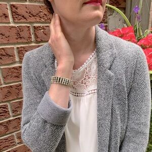 Vintage rhinestone bracelet. Circa 1960s